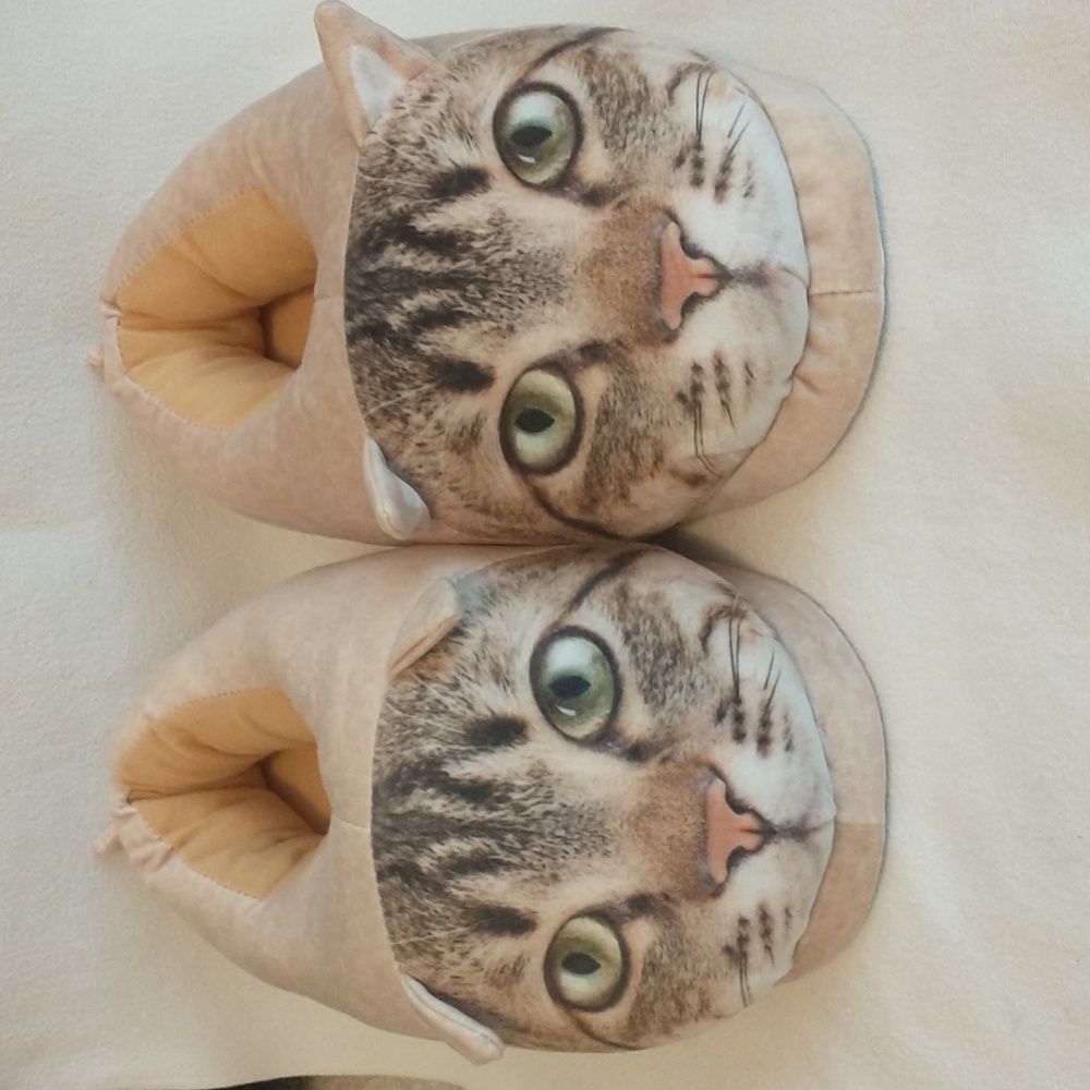 Cat Face Slippers